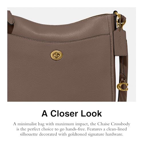 Polished Pebble Leather Chaise Crossbody S416
