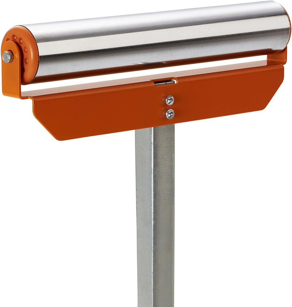 Miter Saw Workstation and Adjustable Pedestal Roller, Mobile Rolling Workbench with Additional Outfeed Support Pedestal Roller W510