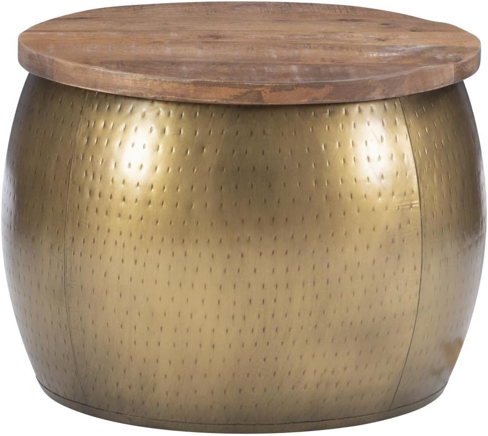 Gold Drum with Storage N951383