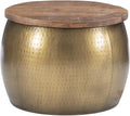 Gold Drum with Storage N951383