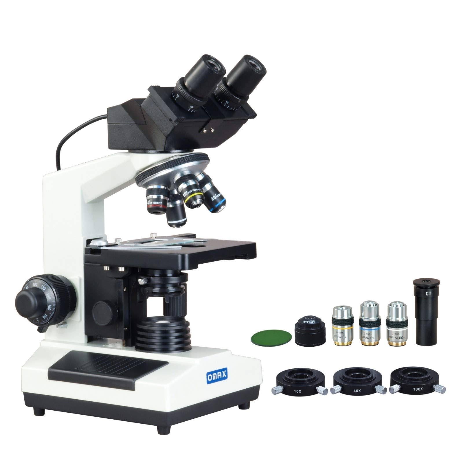 40X-2000X Digital Binocular Phase Contrast Compound Microscope with Built-in 3.0MP USB B946