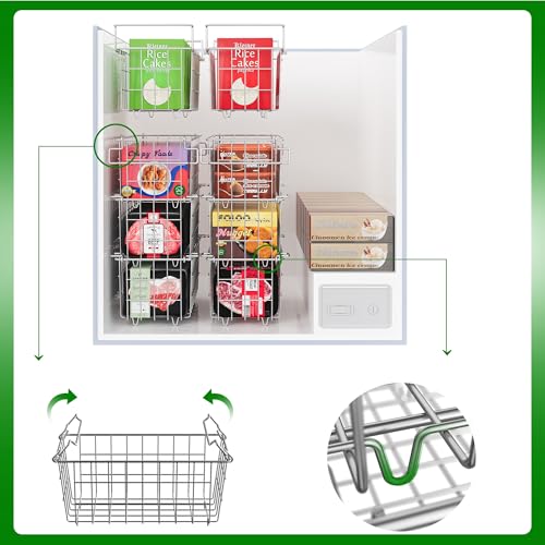Adjustable Expandable Freezer Organizer Bins D145