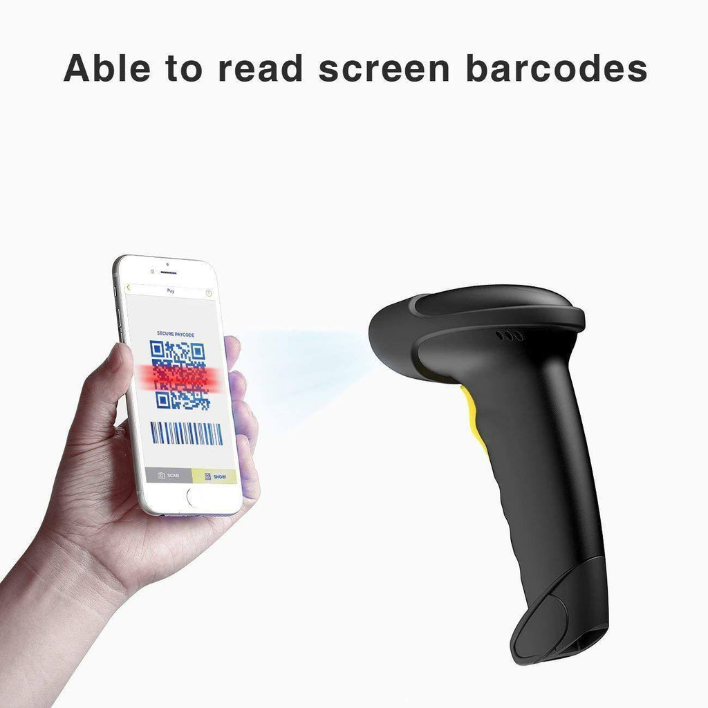 Black Wireless Bluetooth Barcode Scanner A48778