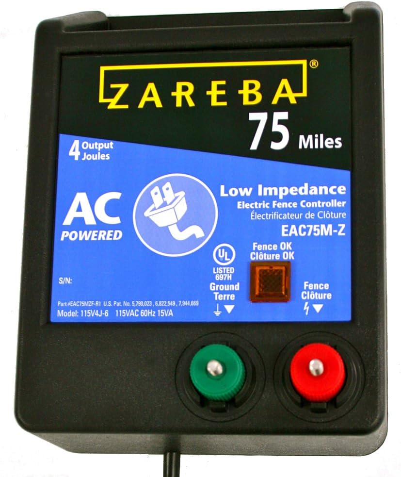 75-Mile AC Electric Fence Charger D2454