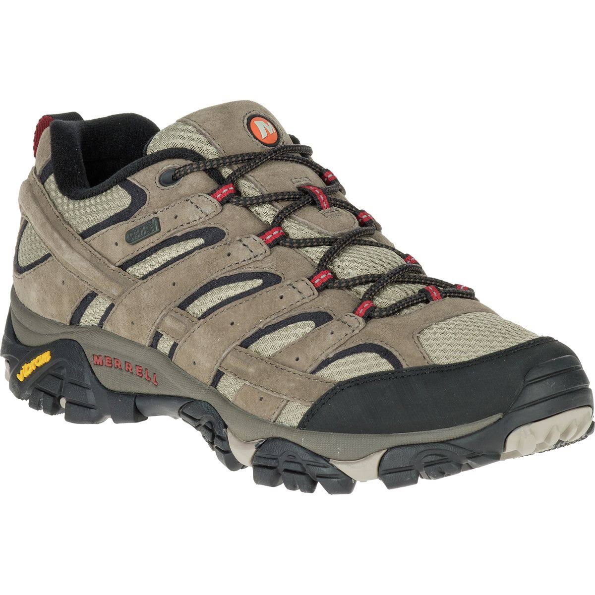 Men's Moab 2 Waterproof Bark Brown Hiking Shoes J133