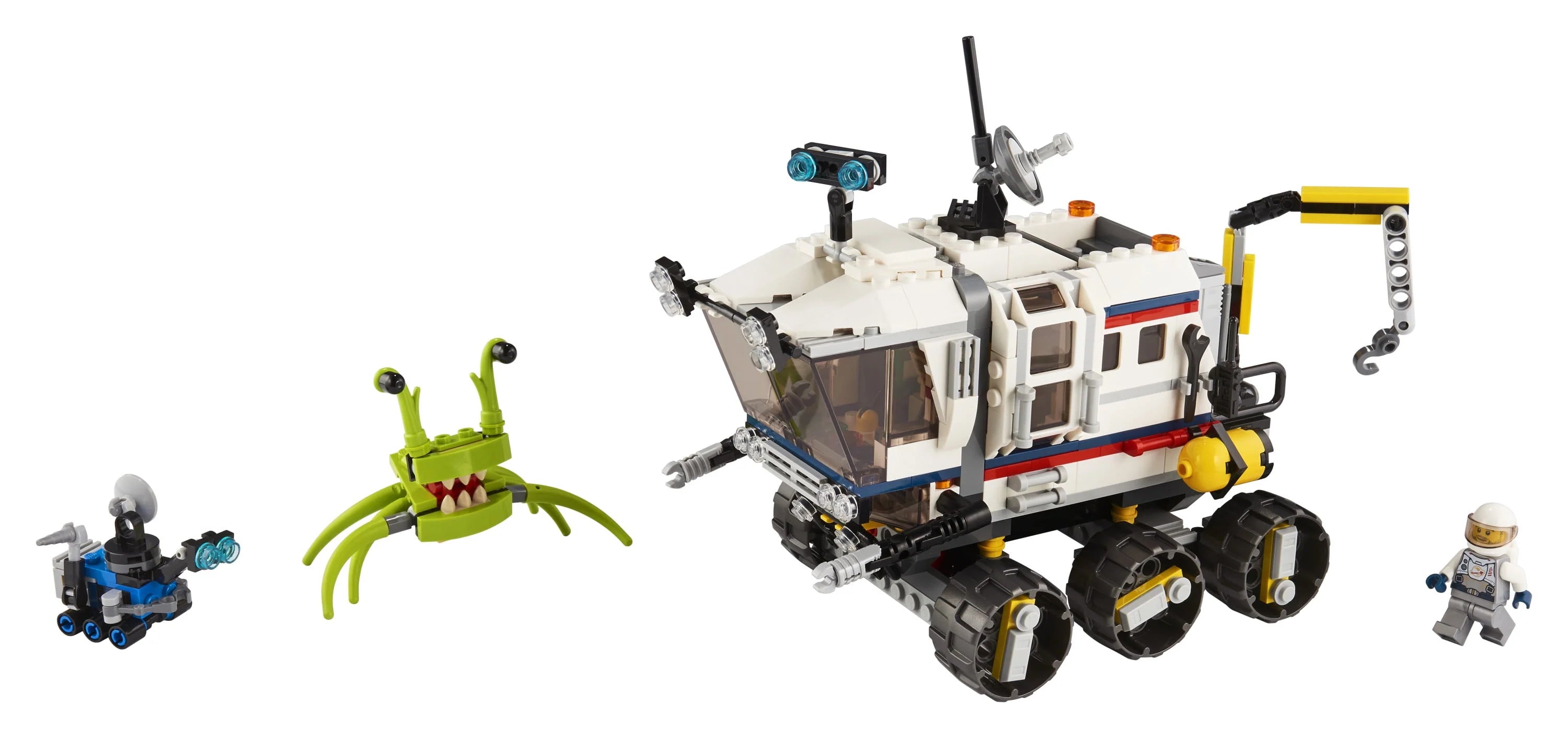 LEGO Creator 3in1 Space Rover Explorer Building Toy (510 pieces) O747