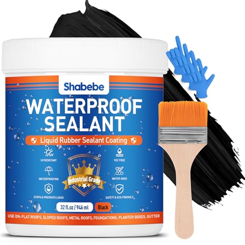 Waterproof Sealant 32oz Black A20765
