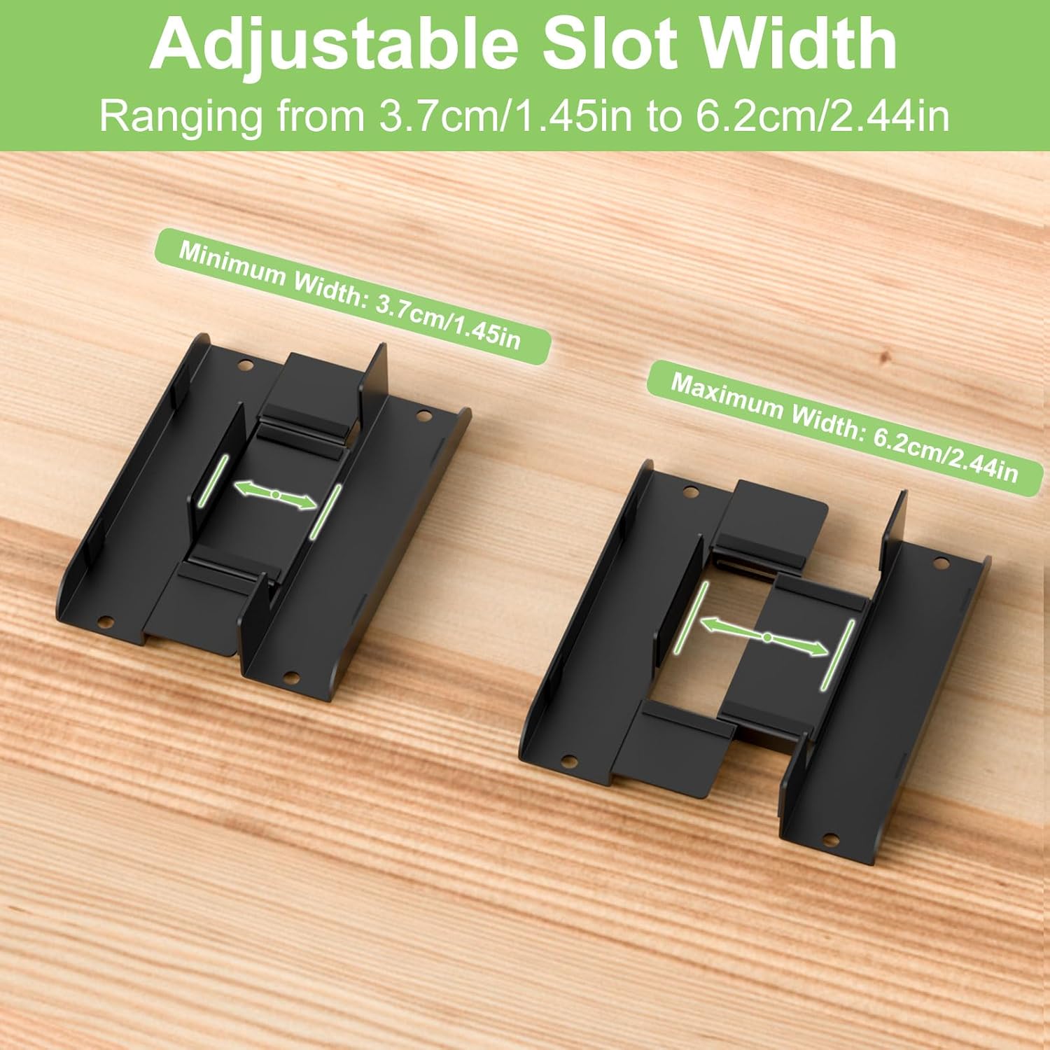 Adjustable Vertical Desk Stand for Mini PC T7914