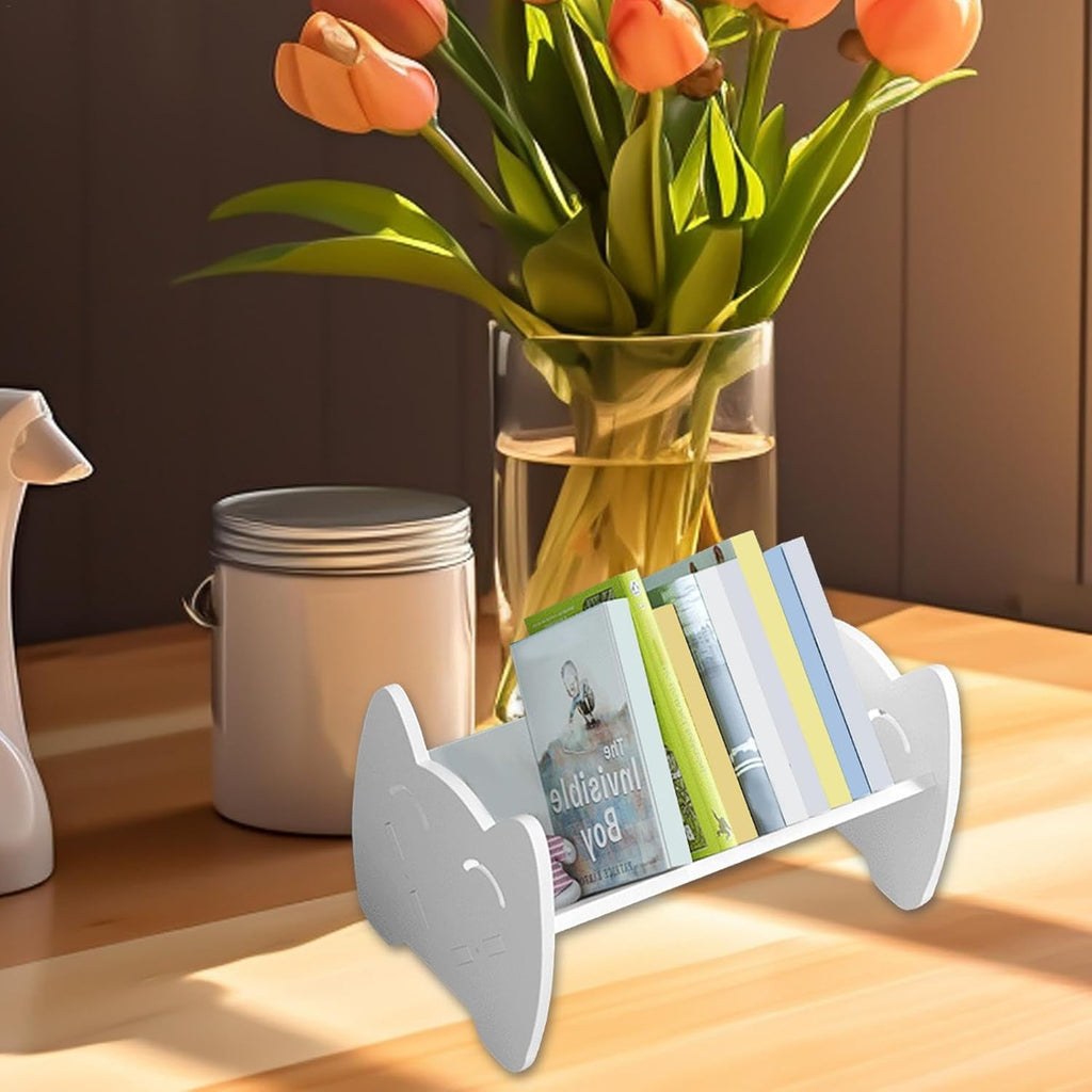 Compact Desktop Bookshelf J6287