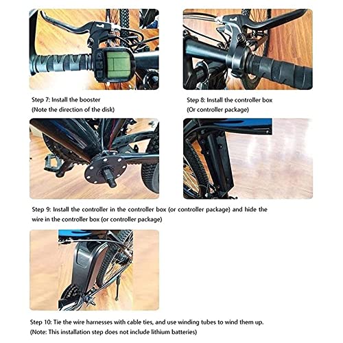 27.5in 48v 1500w Rear Wheel Electric Bicycle Conversion Kit K86771