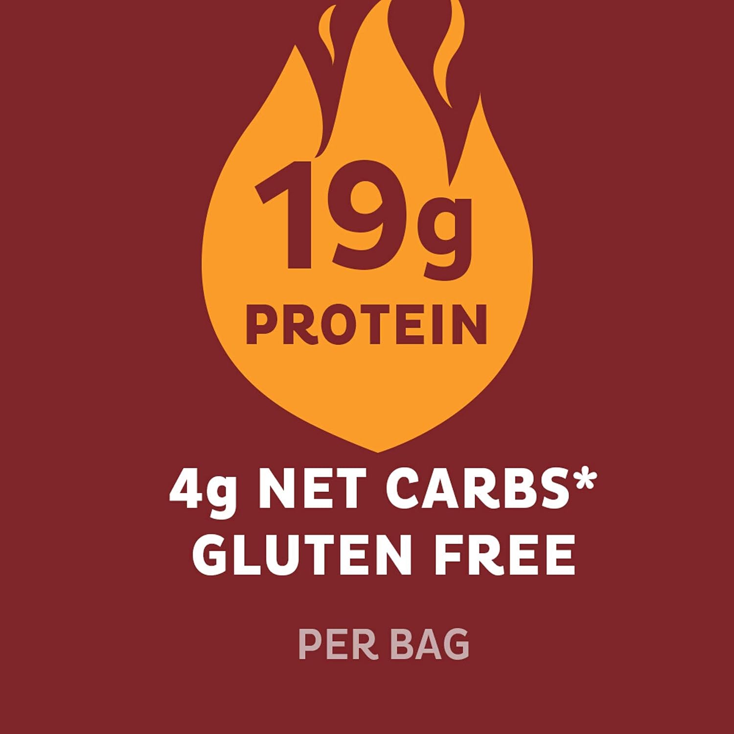Protein Chips, Sour Cream & Onion, BBQ, 1.1 Ounce, Pack of 12 C2939