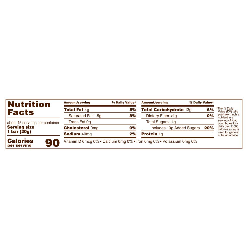 Almond Chocolate Bars - 10.23 oz O416997