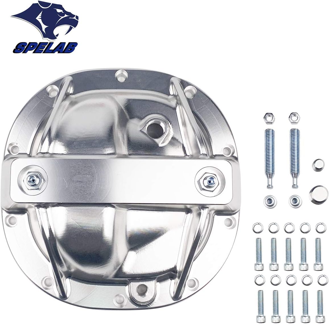 Billet Aluminium Alloy 8.8" Differential Cover with 10 Bolts Q645645