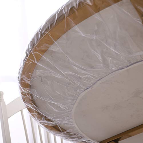 Clear Round Vinyl Fitted Tablecloth K68537