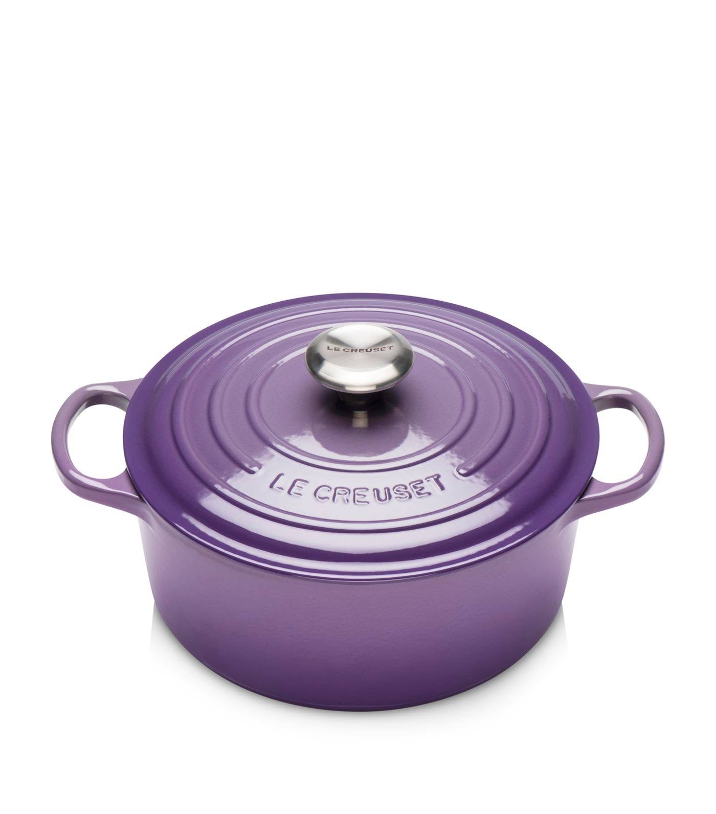 Purple Round Casserole Dish (24cm) Q4924