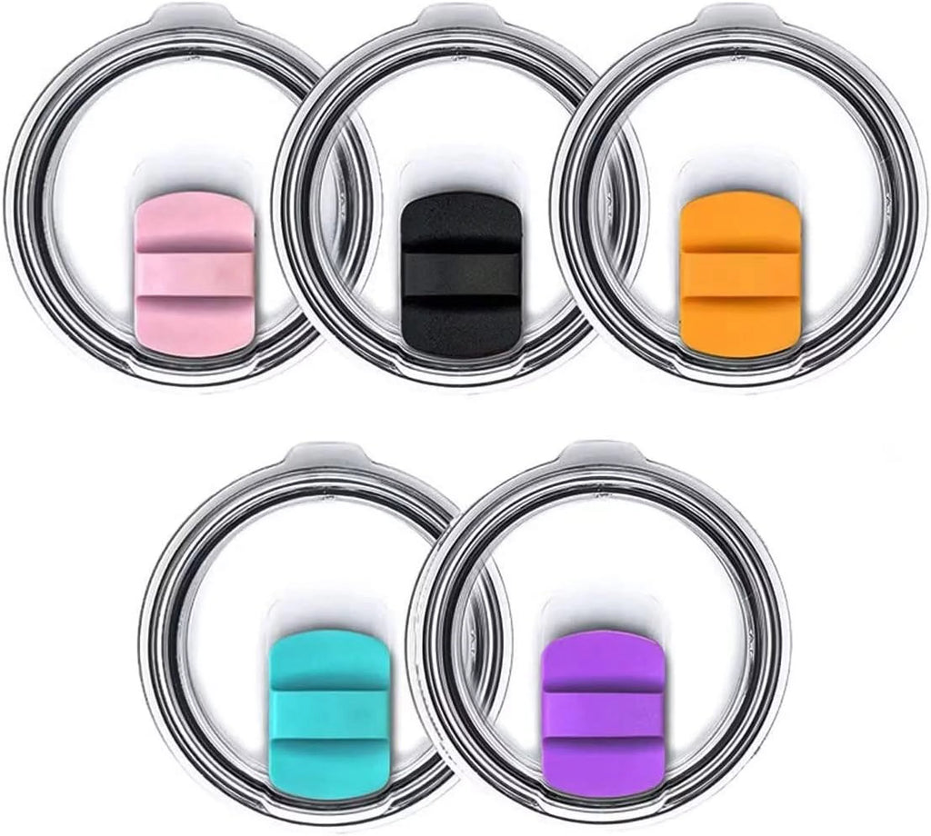 5 Pack Magnetic Spill Proof Tumbler Lid P112499
