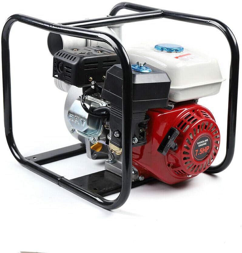 Gasoline Water Pump 3 Inch 210CC 7.5 HP Heavy Duty Semi-Trash Clean Water Pump A85766