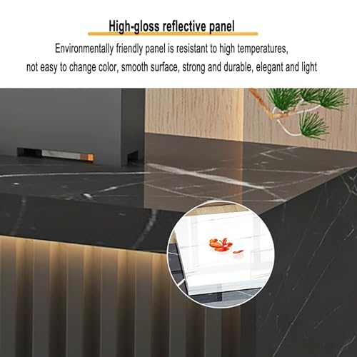 Reception Desk with LED Lights N887