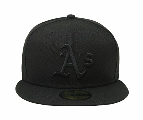 Black Fitted Cap C6171