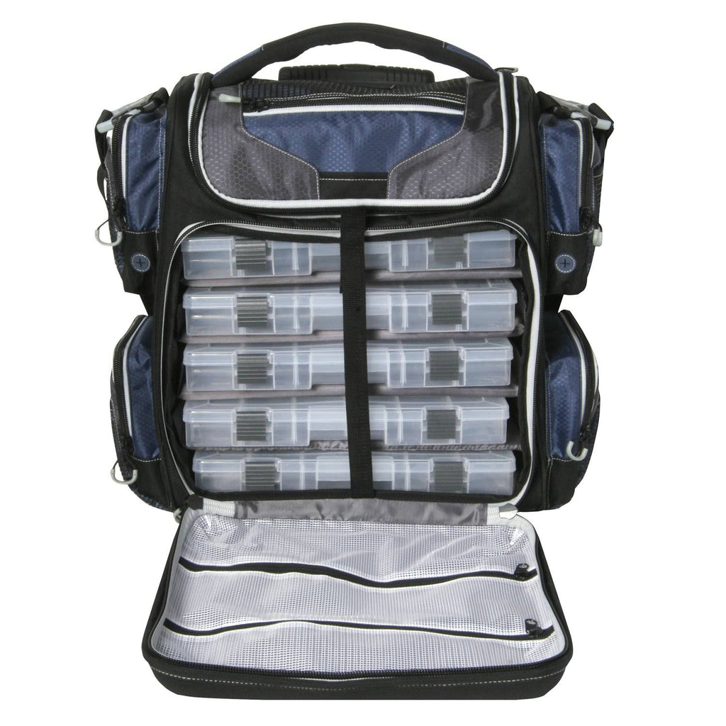 Rolling Tackle Bag with 5 3700 Trays Q509419