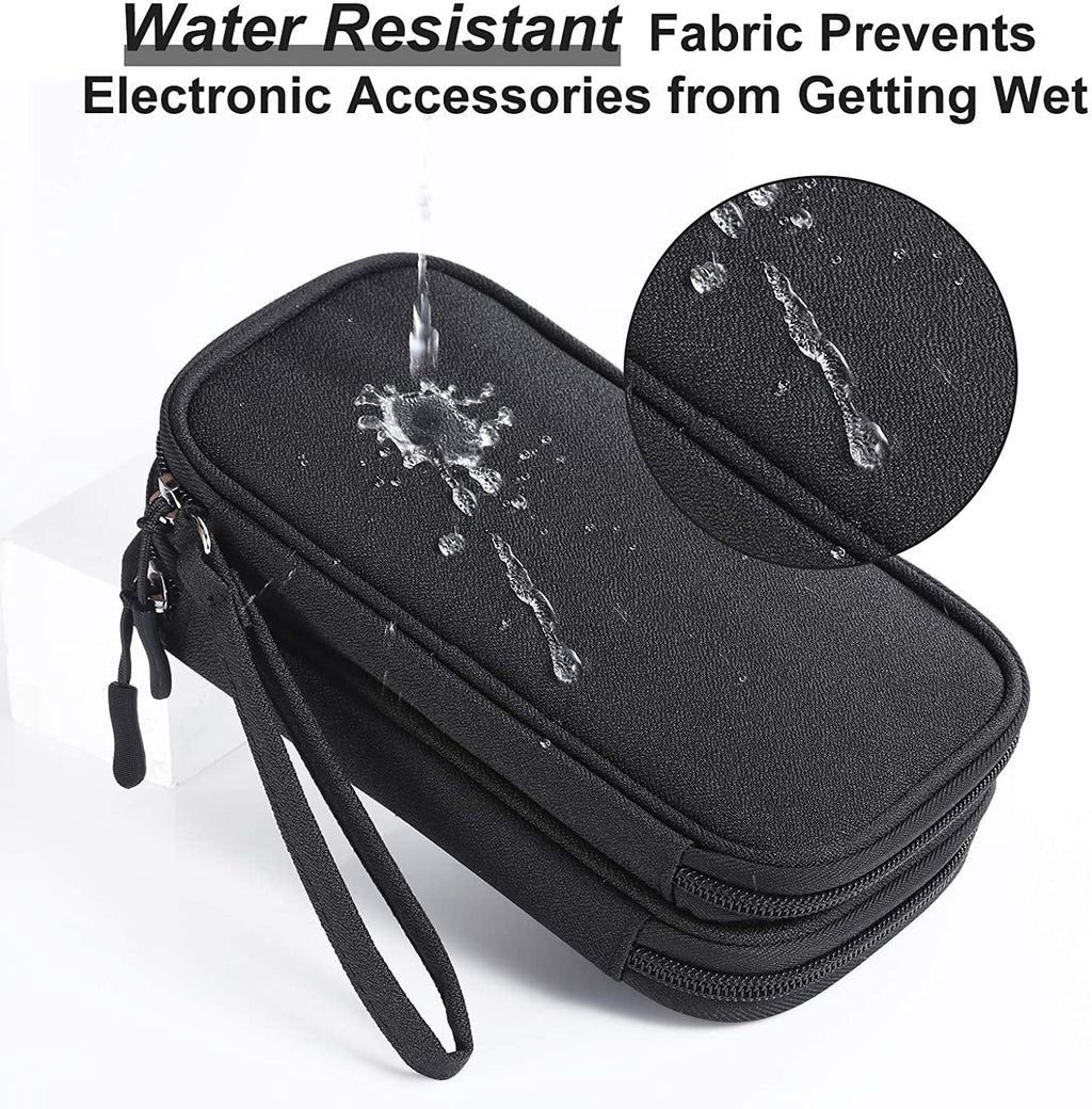 Medium Cable Charger Organizer Bag Light Grey B781690