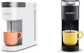 White Single Serve K-Cup Pod Coffee Maker & Black Single Serve Coffee Maker Y182