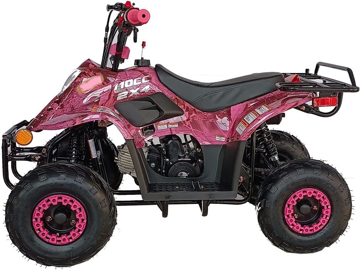 110cc Gas ATV Youth 4 Wheeler New Tree Camo N61390