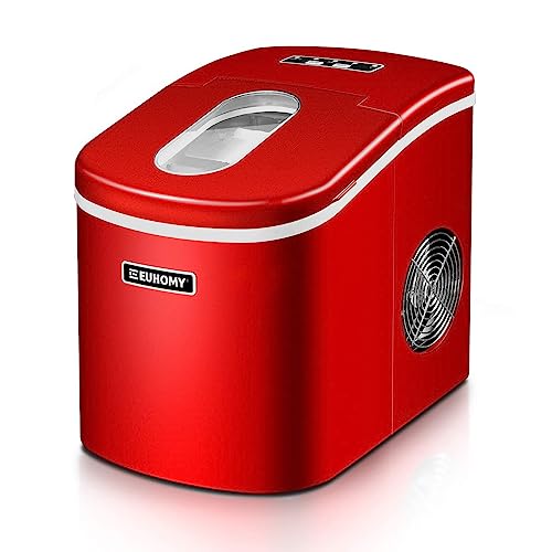 Black Portable Nugget Ice Maker with Basket and Scoop H946