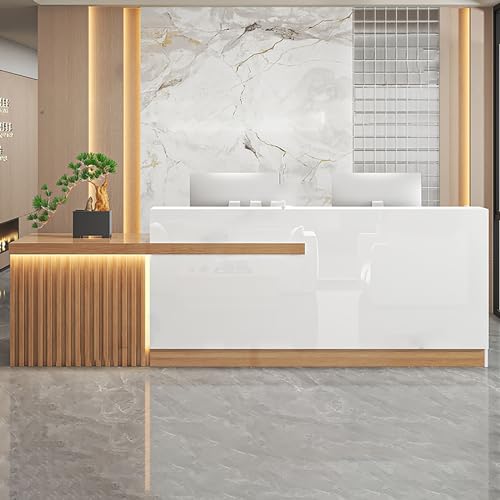 Reception Desk with LED Lights N887