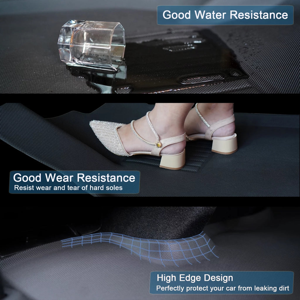 3 Pcs Waterproof Floor Mats P385695