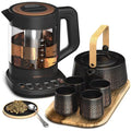 Electric Kettle with Tea Infuser, Temperature Control, 1.5 Liters, Midnight Blue P5216