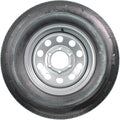 Radial Trailer Tire On Rim ST225/75R15 225/75-15 15 D 6 Lug Wheel Silver Modular X498