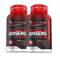 120 Capsules Korean Red Panax Ginseng 1500mg Supplement Q2372