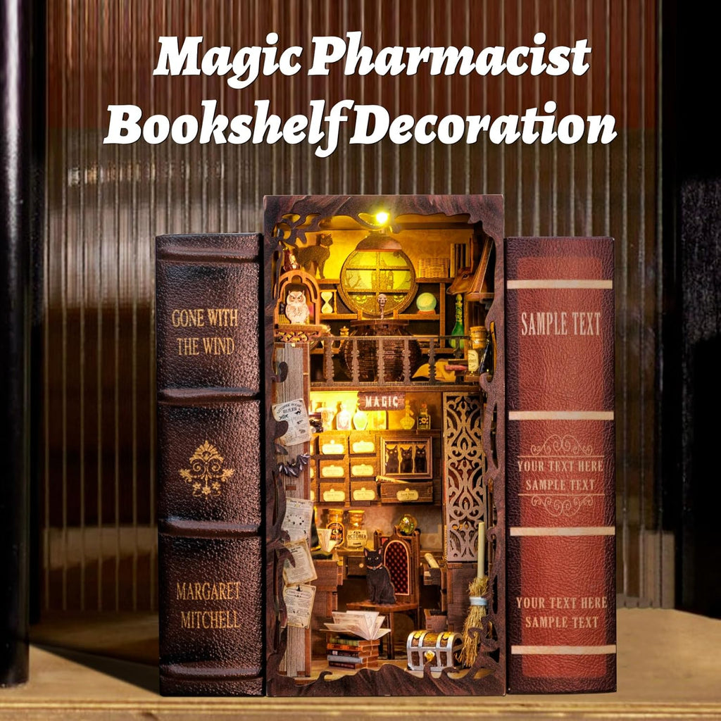 3D Wooden Book Nook Kit H386