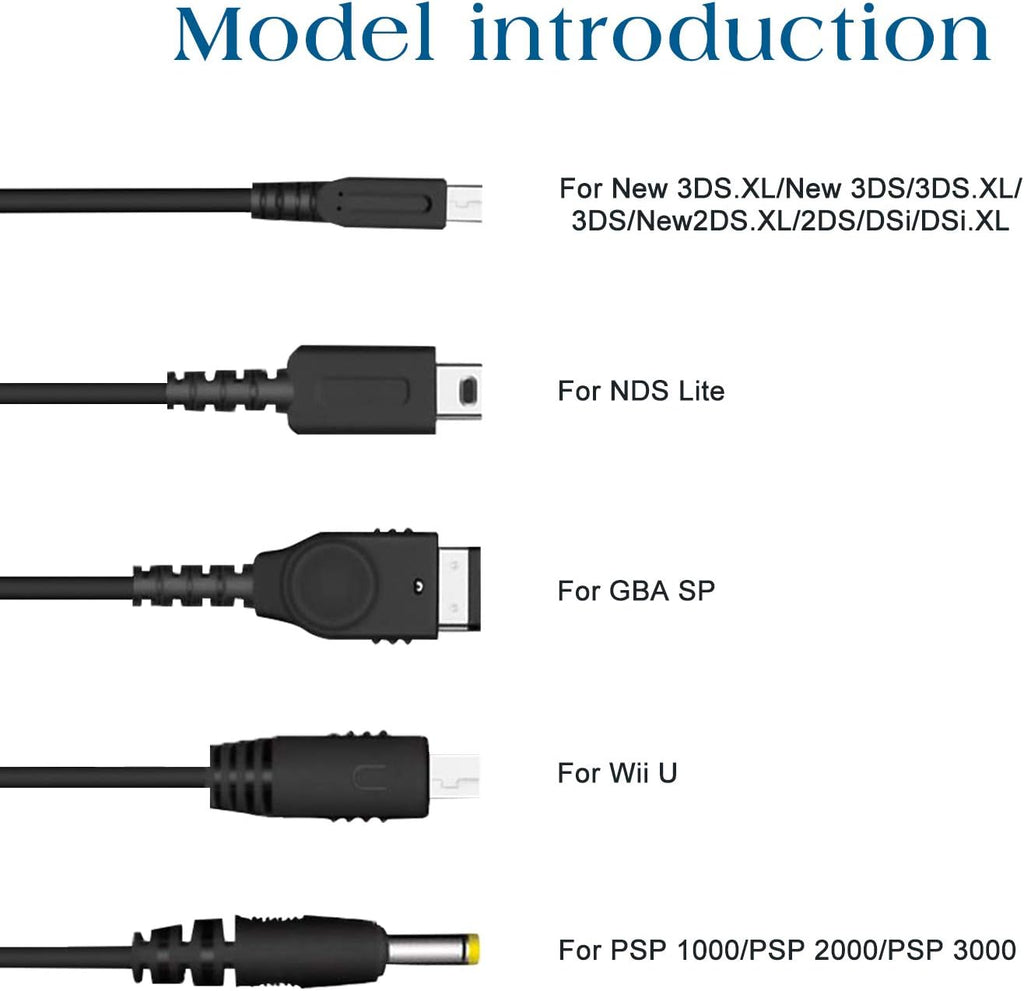 5 in 1 USB Charger Cable Z38981