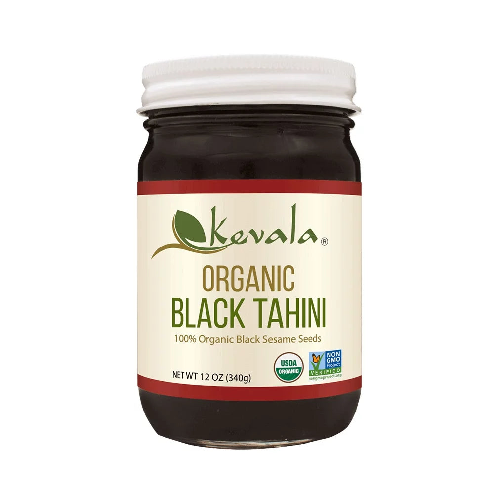 (3 Pack) Organic Black Tahini 12 oz Y4395