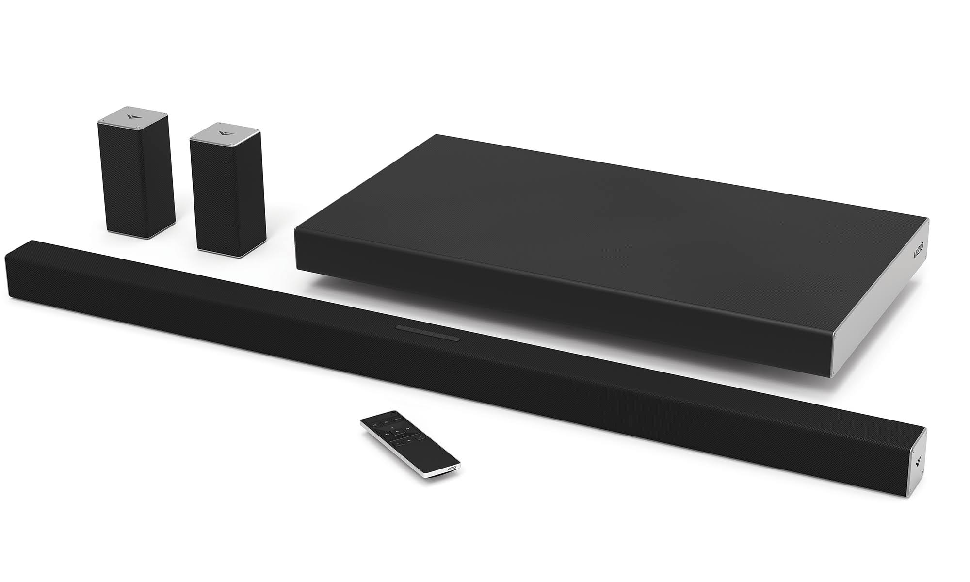 Black 5.1 Channel Wireless Sound Bar System K128804