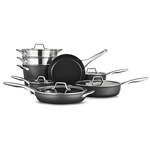 11-Piece Nonstick Black Pots and Pans Set T7035