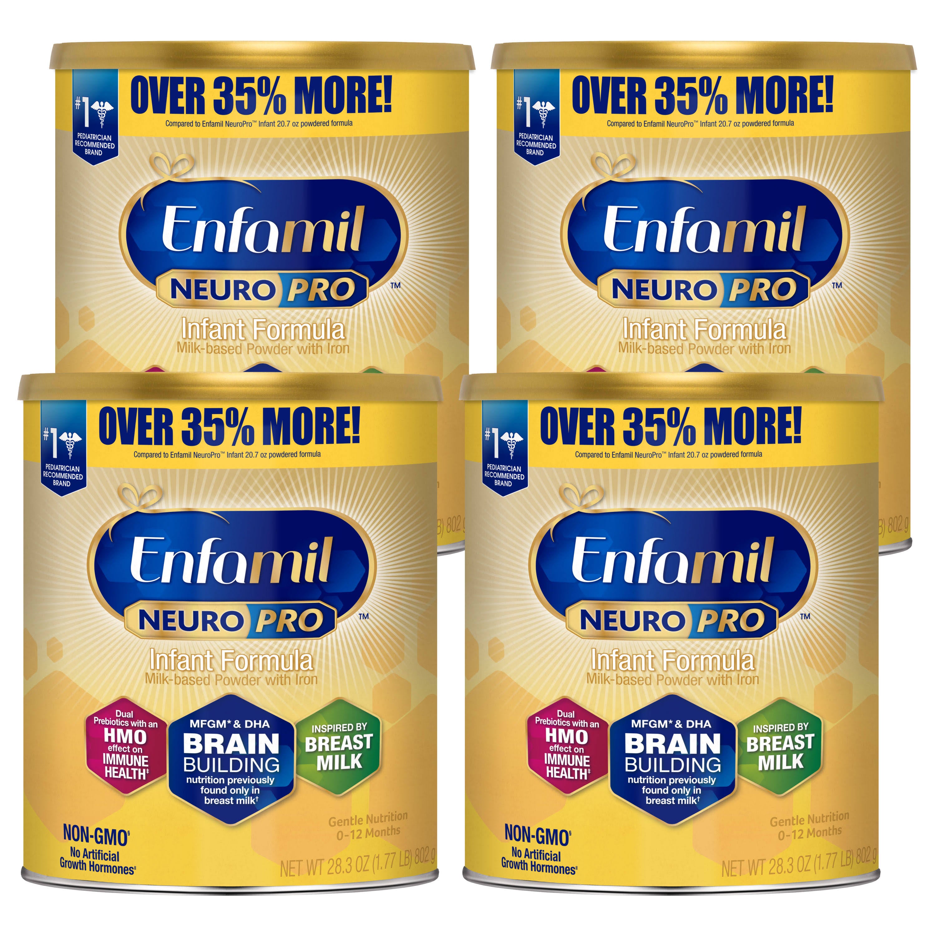 28.3 oz Can (4 Pack) Infant Formula Powder C53039
