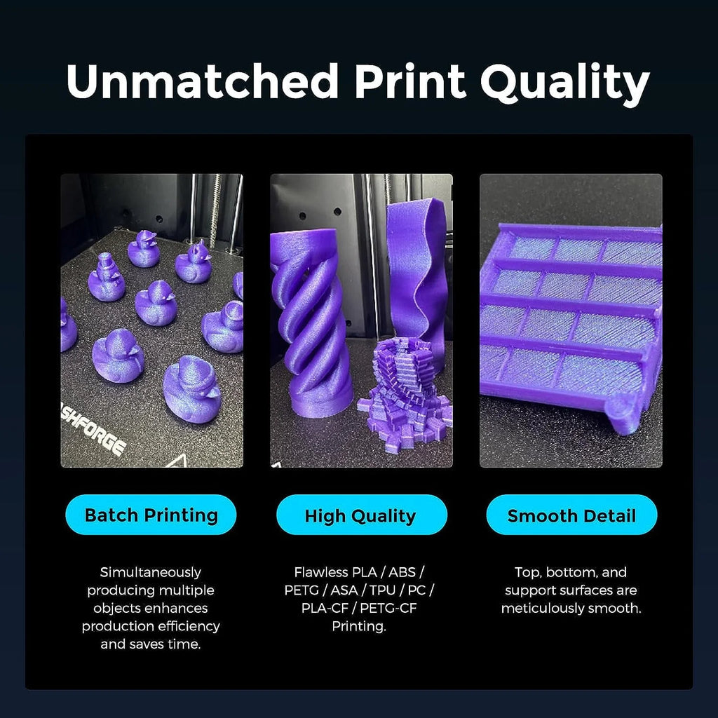 High Speed 3D Printer, Print Size 8.7 x 8.7 x 8.7'' H359868