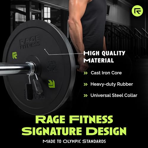 Rubber Bumper Plates with Steel Insert D823