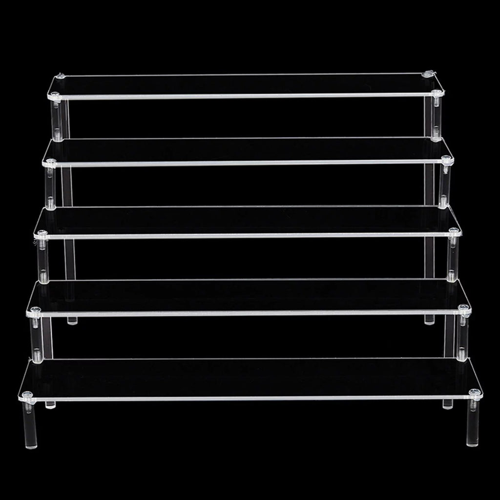 Acrylic Rack Storage Organizer Display Stand Countertop Riser N5218