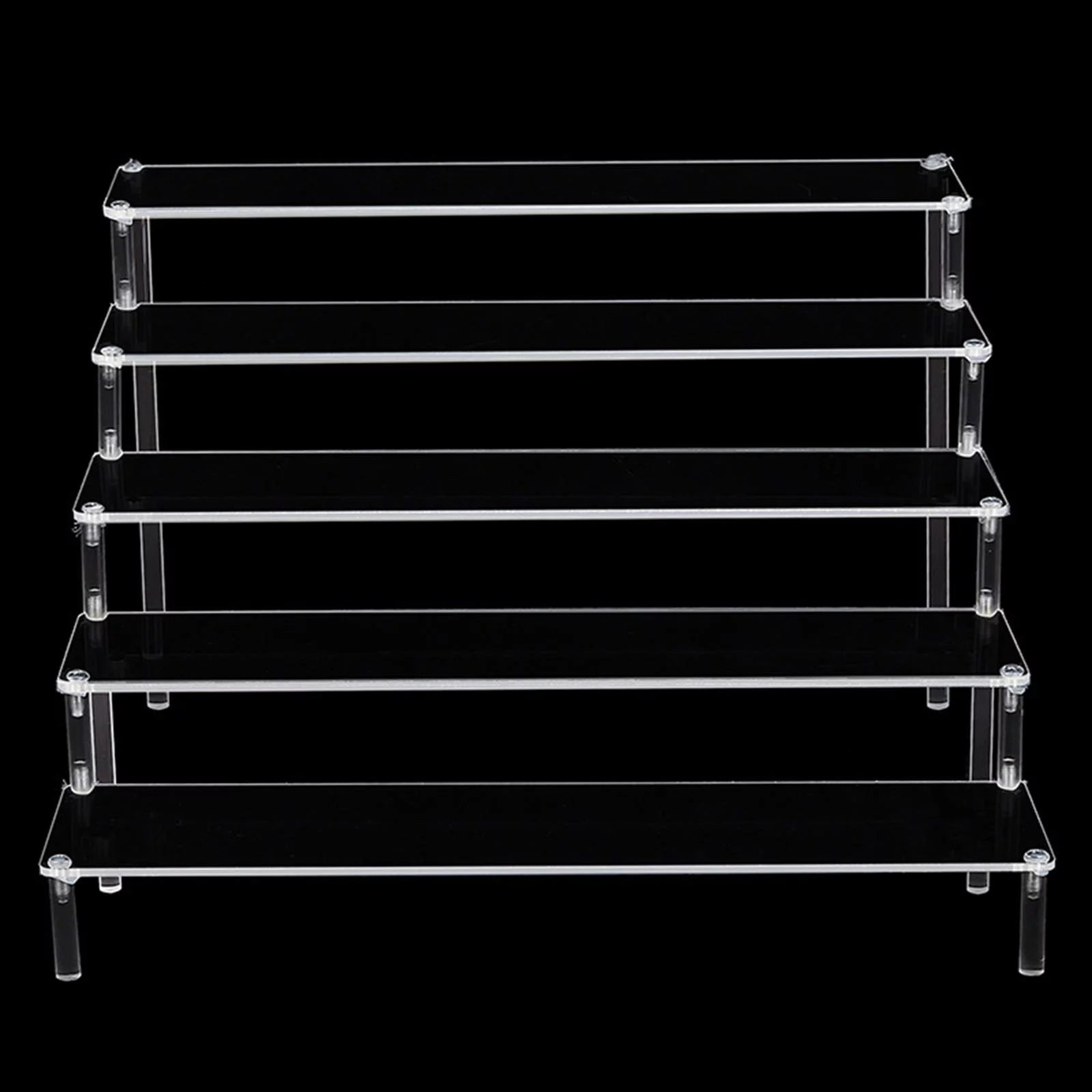 Acrylic Rack Storage Organizer Display Stand Countertop Riser N5218