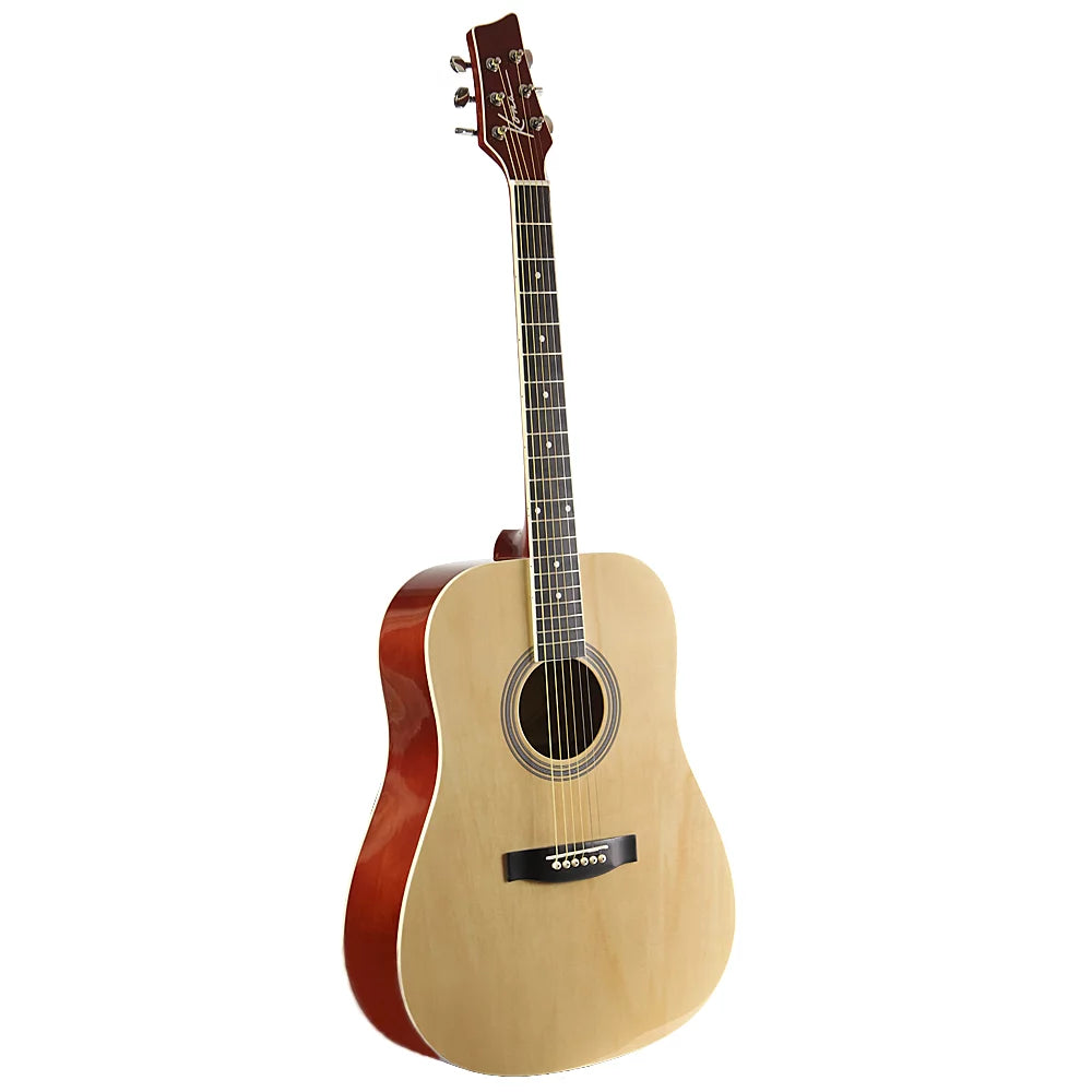 41-inch Acoustic Dreadnought Guitar Natural Finish J176941