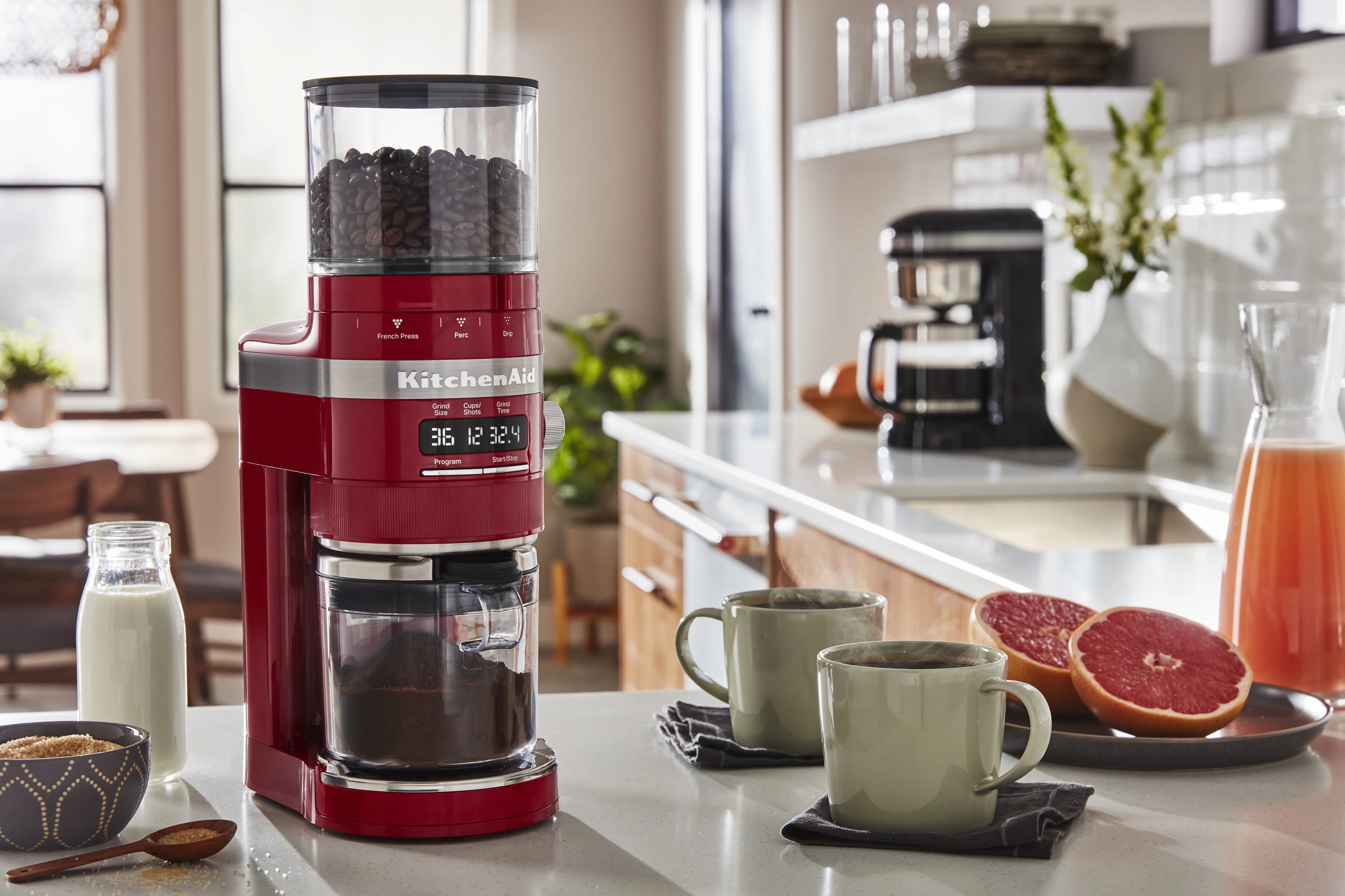Empire Red Burr Coffee Grinder D140
