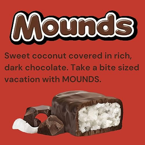 100 Individually Wrapped Pieces 3-Pound Bulk Pack Coconut and Almond Milk Chocolate Candy U514