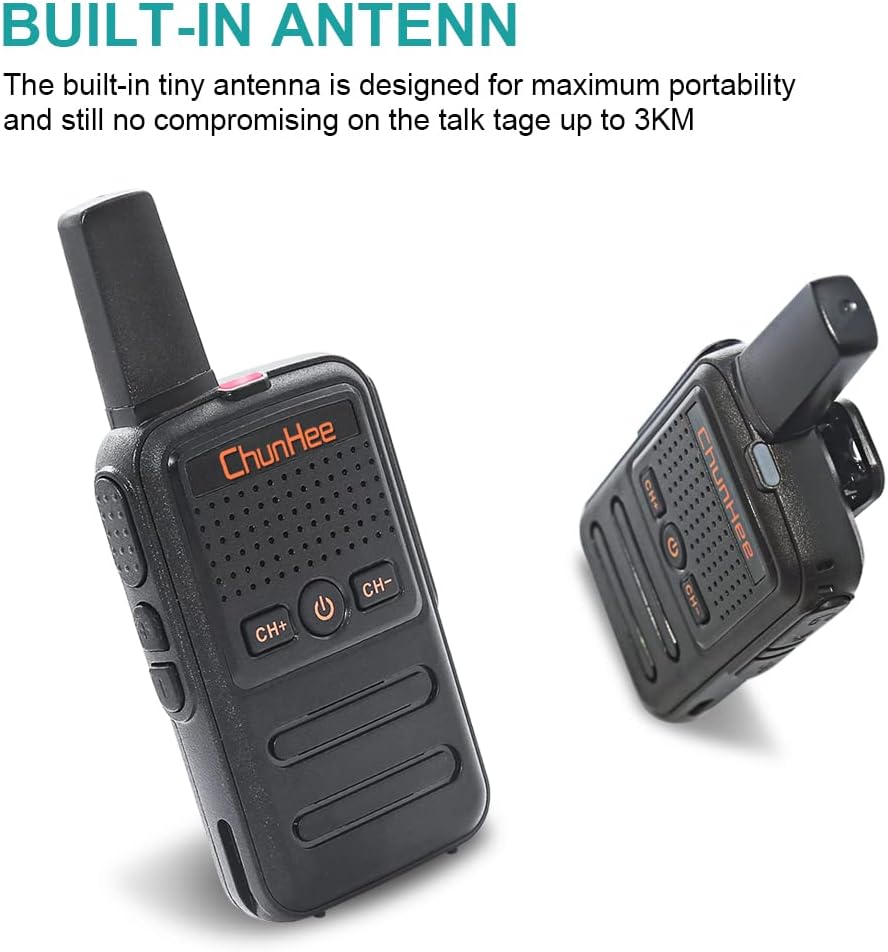4 Pack Wireless Intercom System D7040