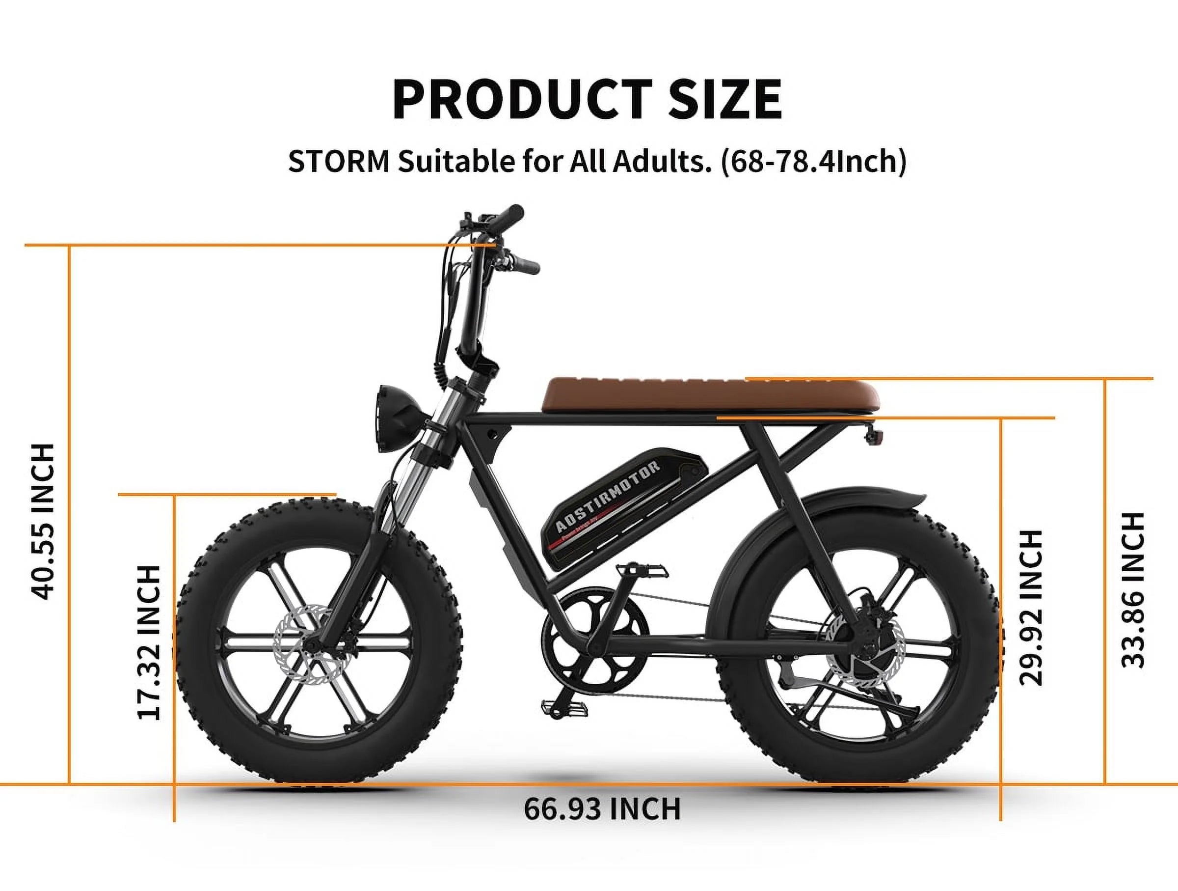 20 inch Fat Tire Full Suspension Electric Bike L500