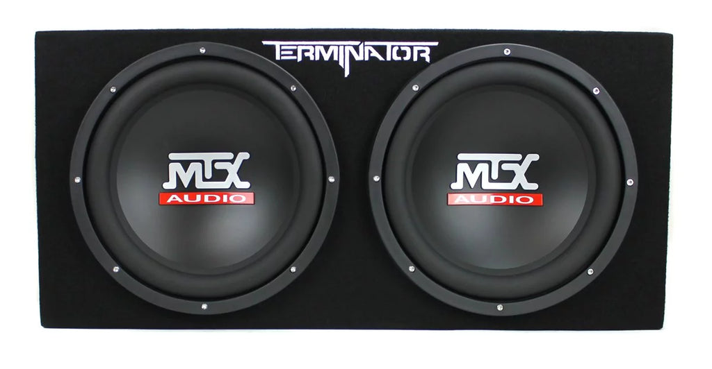 12" 1200W Dual Loaded Car Subwoofers with Box and Amp G72964