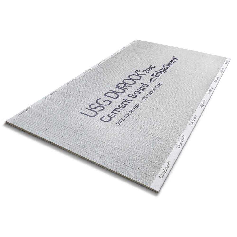 5 ft Cement Board with EdgeGuard V864